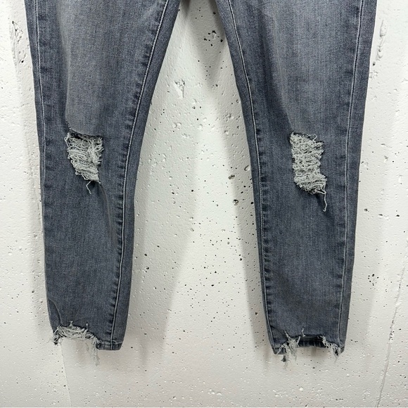 Joe's Size 28 The Charlie Gray Vetiver High Rise Skinny Stretch Ankle Jeans - Picture 12 of 13